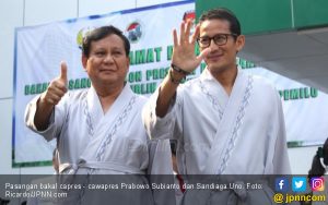 Prabowo – Sandiaga Sulit Kalahkan Jokowi – Ma’ruf, Ini 7 Faktornya…..