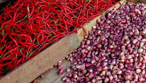 Harga Cabai dan Bawang H-1 Idul Adha 2018 Stabil