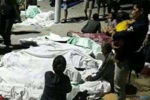 384 Orang Meninggal Dunia Akibat Gempa dan Tsunami Sulteng