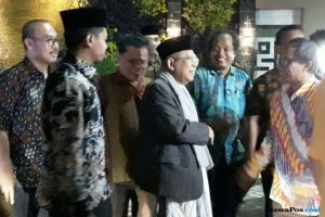 Datangi Kantor PP Muhammadiyah, Ma’ruf Buka-bukaan Minta Dukungan