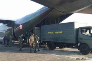 Gempa di Sulteng, Kodam Hasanuddin Kirim Bantuan Untuk Evakuasi Korban