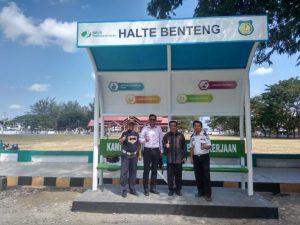 Hari Perhubungan Nasional, BPJS Ketenagakerjaan Bangun Dua Halte