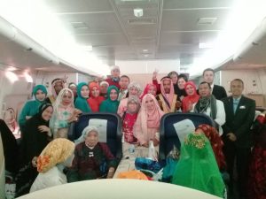 Kloter 14 UPG Masuk Udara Indonesia, Pesawat Garuda Berubah Jadi Salon
