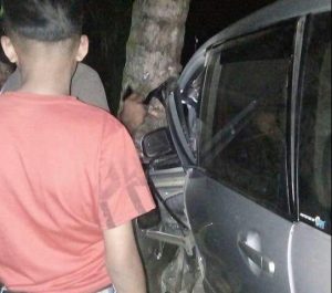 Mobil Logistik PT Semen Tonasa untuk Korban Gempa Sulteng Kecelakaan