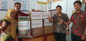 Kominfo Wajo Salurkan Bantu Korban Gempa dan Tsunami Sulteng