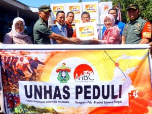 Peduli Gempa Palu dan Donggala, Unhas Kirim 1 Ton Bakso