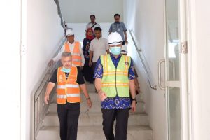 Proyek Gedung Perawatan RSUD Syech Yusuf Sudah 75 Persen