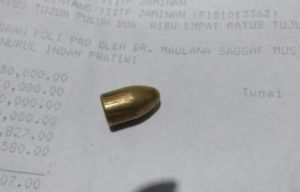 Peluru Nyasar Tembus Dada IRT di Rappokalling