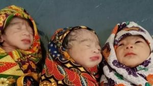 Dievakuasi, Ibu Korban Gempa dan Tsunami Palu Lahirkan Tiga Bayi Kembar di Makassar