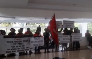 Aksi di DPRD, SJPM: Setop Pungli dan Kenaikan Tarif Setoran Jukir