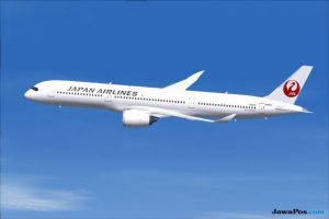Pesawat Japan Airlines Terbakar