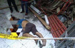 Jatuh Dari Gedung Lantai Empat, Teknisi Antena Parabola Tewas di Tempat