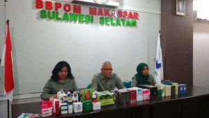 367 Produk Kosmetik Ilegal Disita BPOM, Disita Dari Mal Ternama di Makassar