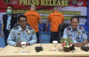 Imigrasi Kelas IA Makassar Kembali Deportasi Dua WNA Asal Bulgaria