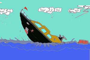 Perahu Dihantam Ombak, Anak Selamat Berkat Sebatang Papan, Bapak Dinyatakan Hilang