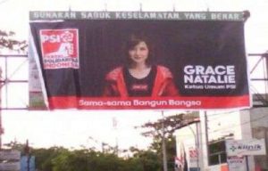 Baru Sehari Dipasang, Reklame PSI di Bantaeng Lenyap