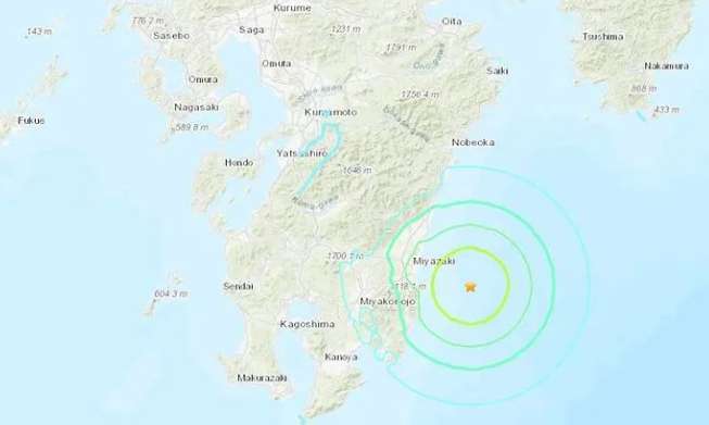 Gempa 6,3 SR Guncang Pantai Selatan Jepang