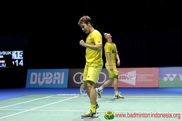 Kevin-Marcus Menang di Set Pertama Semifinal Piala Sudirman