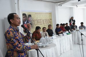 Pagi-pagi Pimpinan DPRD Makassar Kumpulkan Humas se-SKPD Pemkot