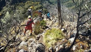 Pendaki yang Tersesat di Gunung Lompobattang Ditemukan dalam Kondisi Kelaparan