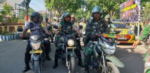 Jelang Pelantikan Presiden, TNI-Polri Perketat Keamanan di Pangkep