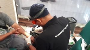 Hapus Tato Gratis Warnai Tablig Akbar di Masjid Shihhatul Iman
