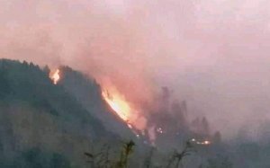 Gunung Lompobattang Terbakar, Warga Sekitar Mengungsi