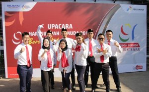 Hari Sumpah Pemuda, Pekerja Muda Pertamina Pimpin Upacara Bendera