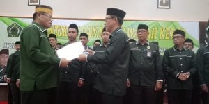 Husain Syam Lantik Pengurus Cabang ISNU Kabupaten Bone