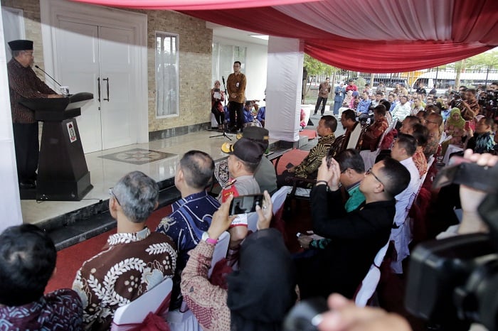 Silaturahmi Wapres Jusuf Kalla dengan Pj Wali Kota Makassar