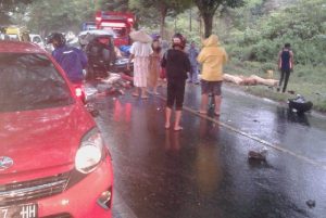 Truk Tabrak Pick-up, Innalillah… Satu Tewas, Lainnya Luka-luka