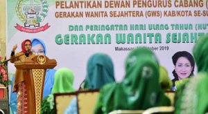 Lies F Nurdin Ajak Perkuat Komitmen Sejahterakan Perempuan Sulsel