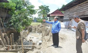 Bupati Sidrap Konsisten Pantau Proyek, Begini Pesannya kepada Pelaksana