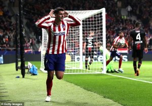 Hasil Liga Champions, Atletico Madrid Kalahkan Bayer Leverkusen