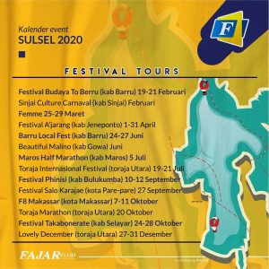 14 Event Terbaik di Sulsel 2020
