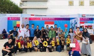 Mahasiswa Indonesia Meriahkan Festival Kebudayaan Internasional CUG Wuhan