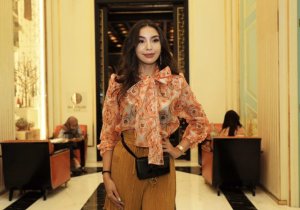 Manohara Odelia Bangga Busana Karya Desainer Indonesia