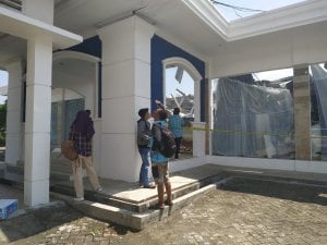 Atap Rujab Roboh, Ini Reaksi Bupati Mamuju