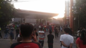 BREAKING NEWS: Mobil Tangki Terbakar di SPBU Jalan Masjid Raya-Gunung Bawakaraeng