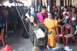 Peserta Liga Dangdut Indonesia 2020 di Mako Brimob Sulsel