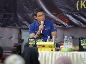 Sandi Ajak Milenial Jadi Entrepreneur