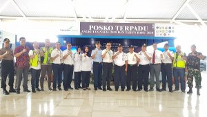 Posko Terpadu Angkutan Udara Nataru di Bandara Resmi Dibuka