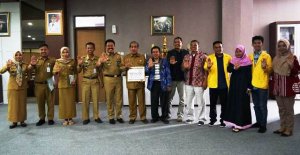 Optimalisasi Perda KTR, Bupati Sidrap Terima Hasanuddin Contact