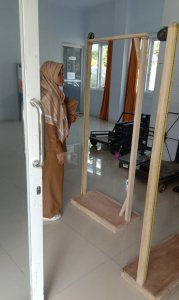 Ini Alat Pengukur Tinggi Badan CPNS Kemenkum Sulbar
