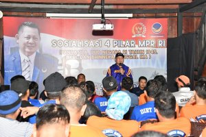 Sosialisasi Empat Pilar, Rusdi Masse Serukan Cinta NKRI
