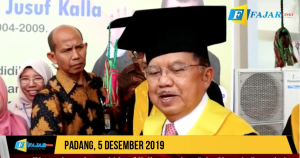 JK Dapat Gelar Doktor Honoris Causa dari Universitas Negeri Padang
