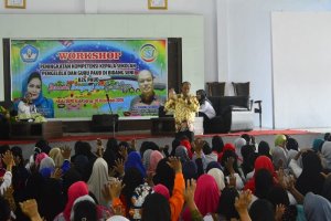 Tingkatkan Kompetensi Guru PAUD, Disdikbud Sidrap Gelar Workshop