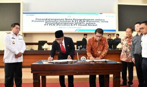 Nurdin Abdullah Dorong Program Teknologi Listrik Bawah Laut PLN