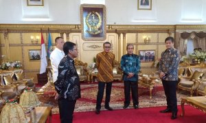 Banggar DPR RI Kunker ke Sulsel, Dollah Mando Bertemu Rusdi Masse