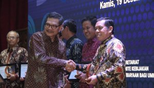 Kinerja Pemkab Sidrap Dukung Program KUR Berbuah Penghargaan Nasional